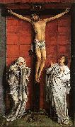 Rogier van der Weyden, Christus on the Cross with Mary and St John